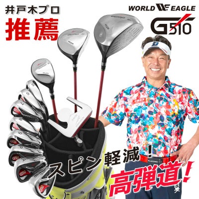 ワールドイーグル WE-G510 メンズ 16点（12本）クラブセット キャディ 