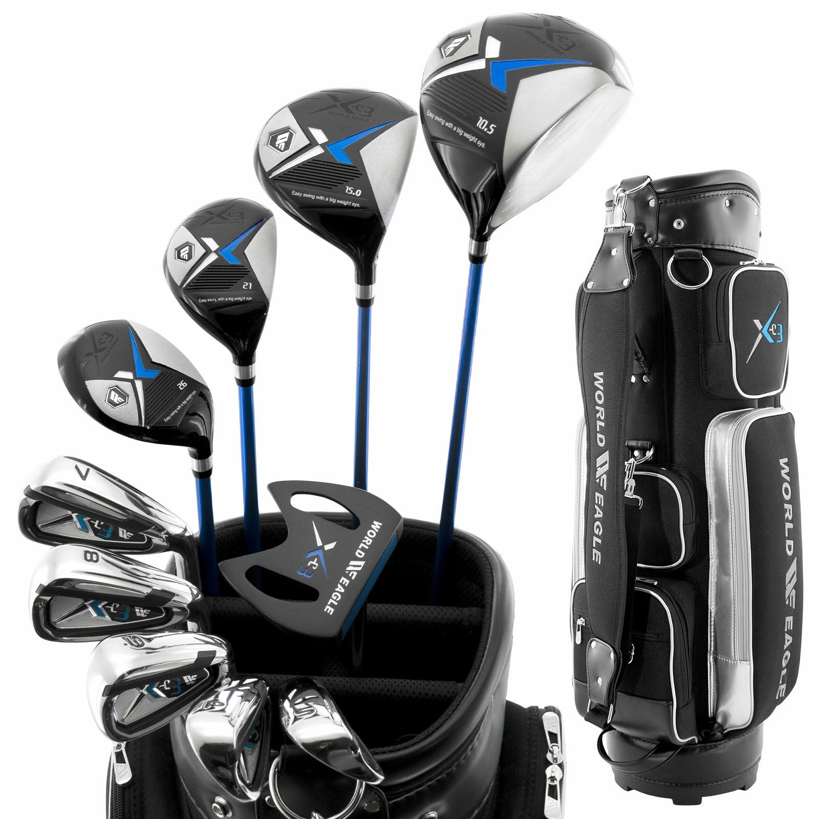 ウインターショットSALE ワールドイーグル X-03 メンズ 16点 クラブ