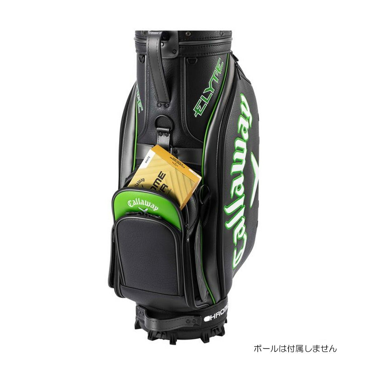 キャロウェイ　エリート　ツアーモデル　キャディバッグ　黒緑　9.5型 キャロウェイ 9.5型 Tour 25 47インチ対応 キャディバッグ 【IR】