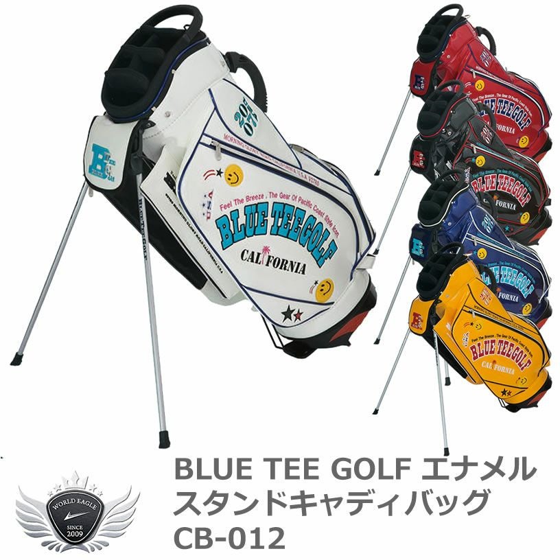 ブルーティーゴルフ エナメルスタンドキャディバッグ CB-012 【IR】
