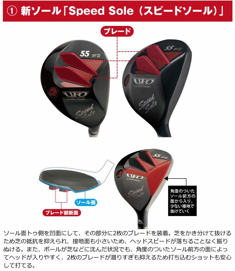 キャスコ UFO Speed by POWER TORNADO ユーフォ―スピード メンズ 【IR】