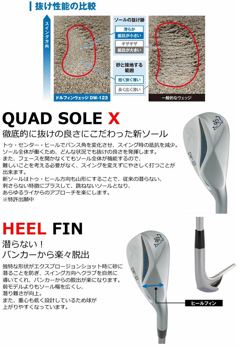 キャスコ DW-123 ドルフィン ウェッジ ストレートネック N.S.PRO 【IR】