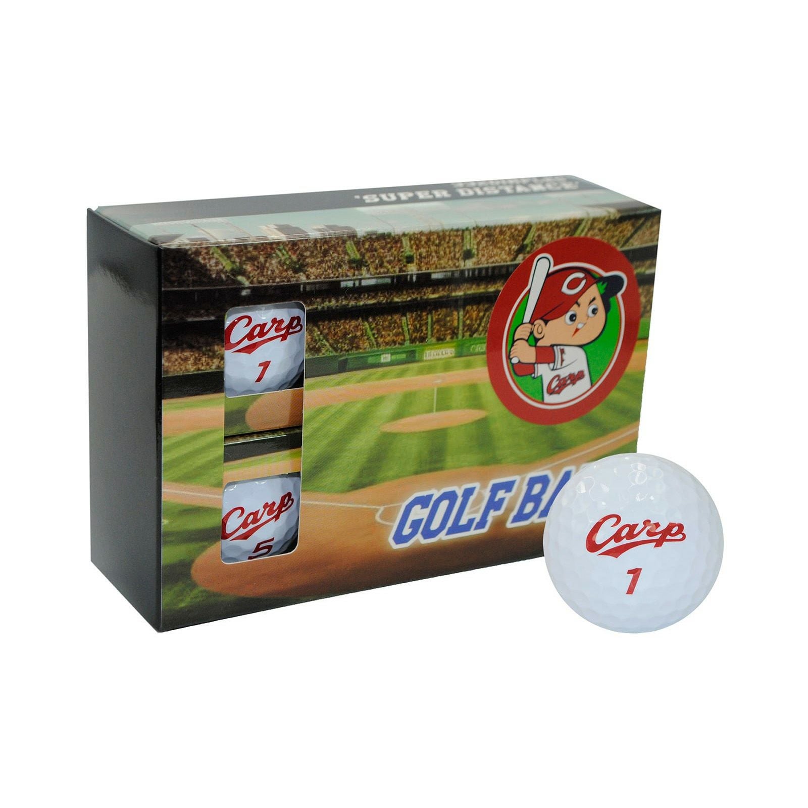 プロ野球！NPB！中日ドラゴンズ ゴルフボール 6個入り CDBA-4772 【IR】